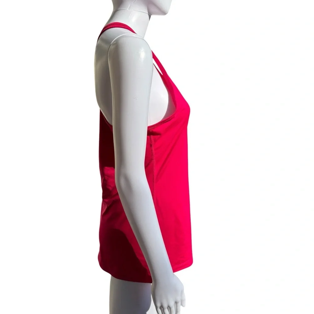 Nike Women’s Tennis US Open Red Racerback Dri-Fit Tank Size Large